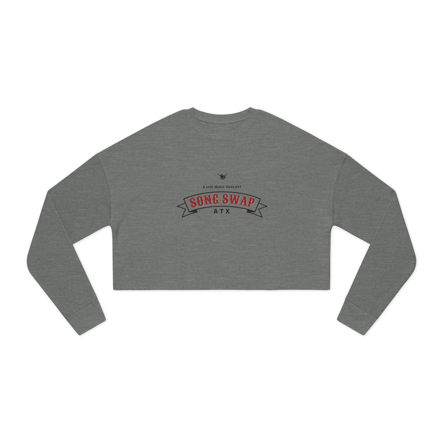 Song Swap ATX Women's Cropped Sweatshirt