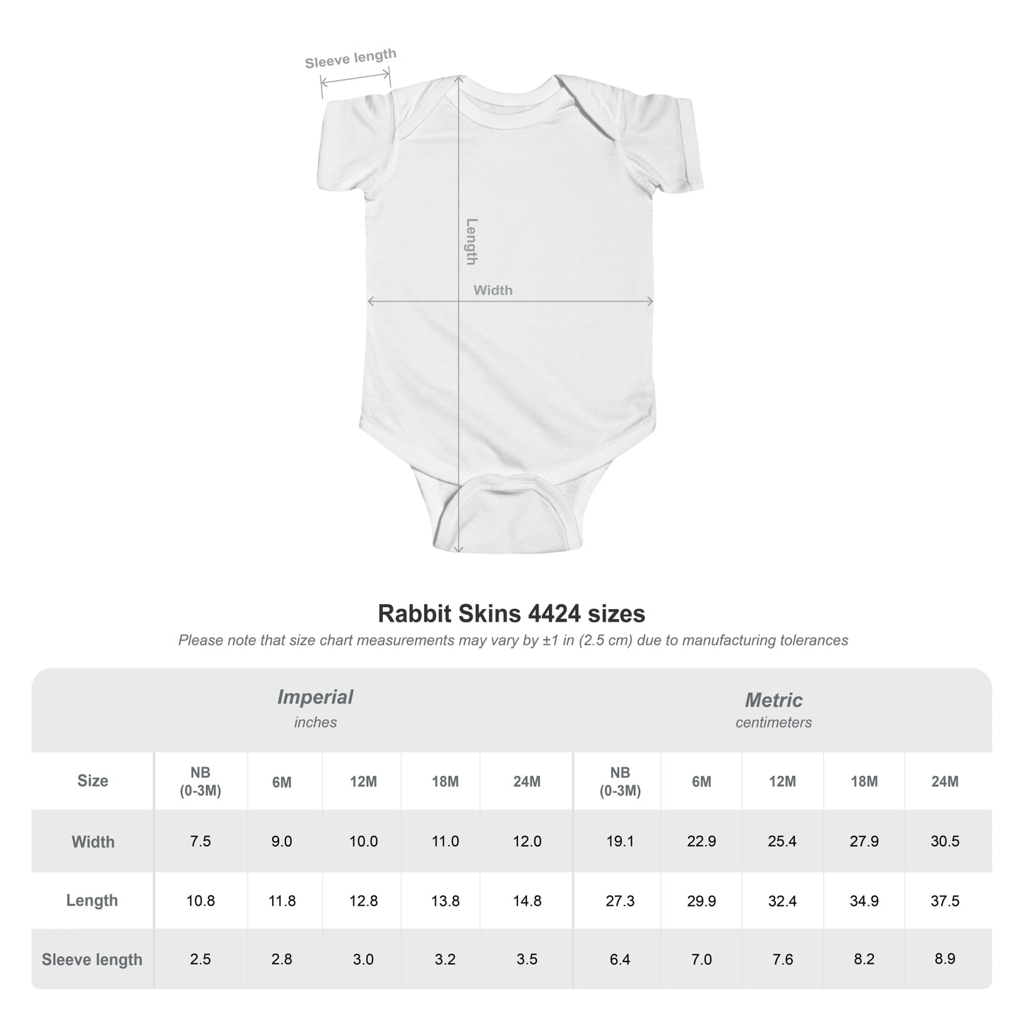 G.I.G. Infant Onesie