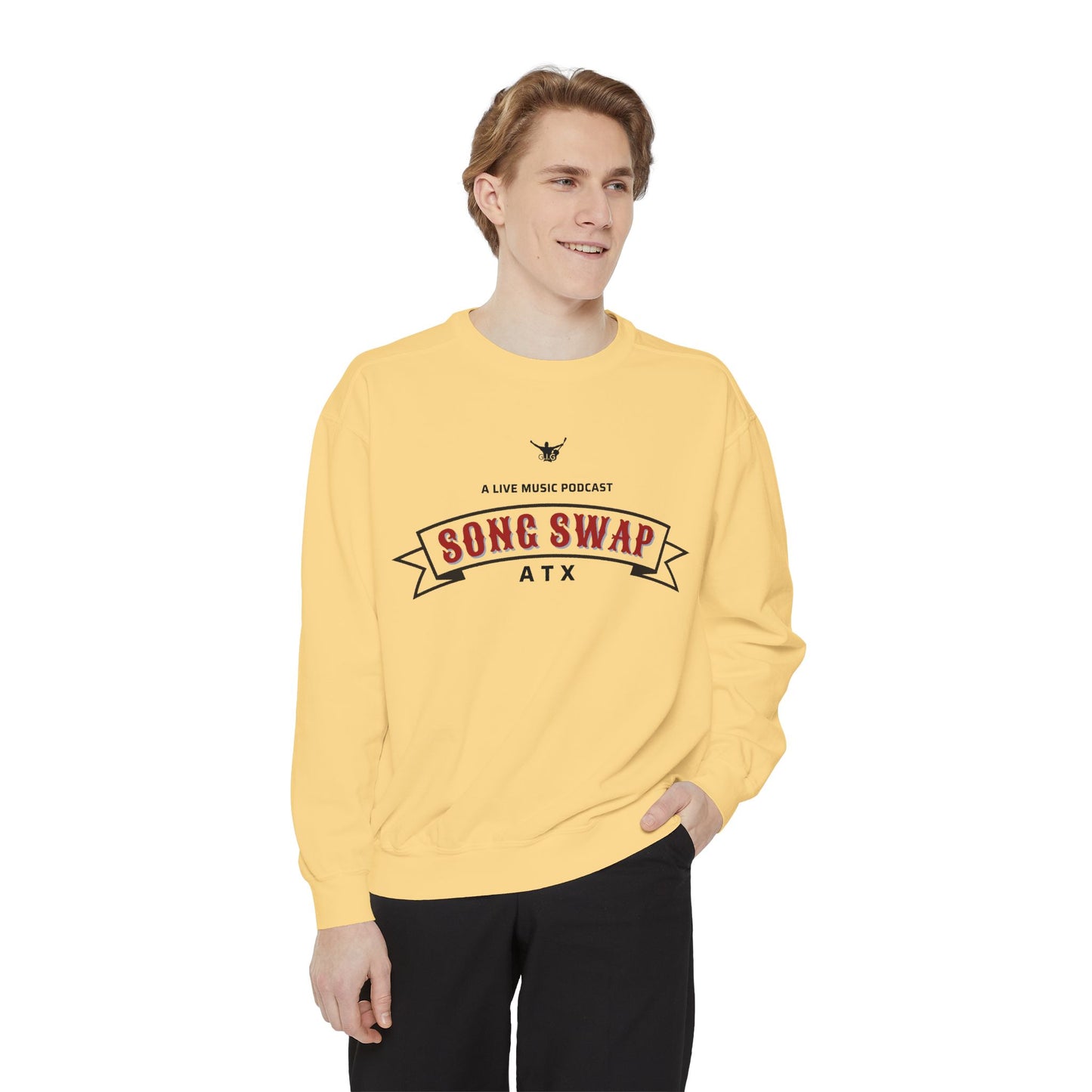 Song Swap ATX Crew Neck Sweatshirt