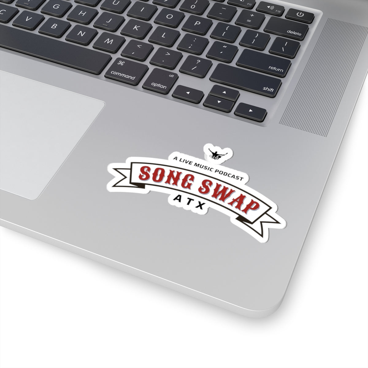 Song Swap ATX Kiss-Cut Stickers