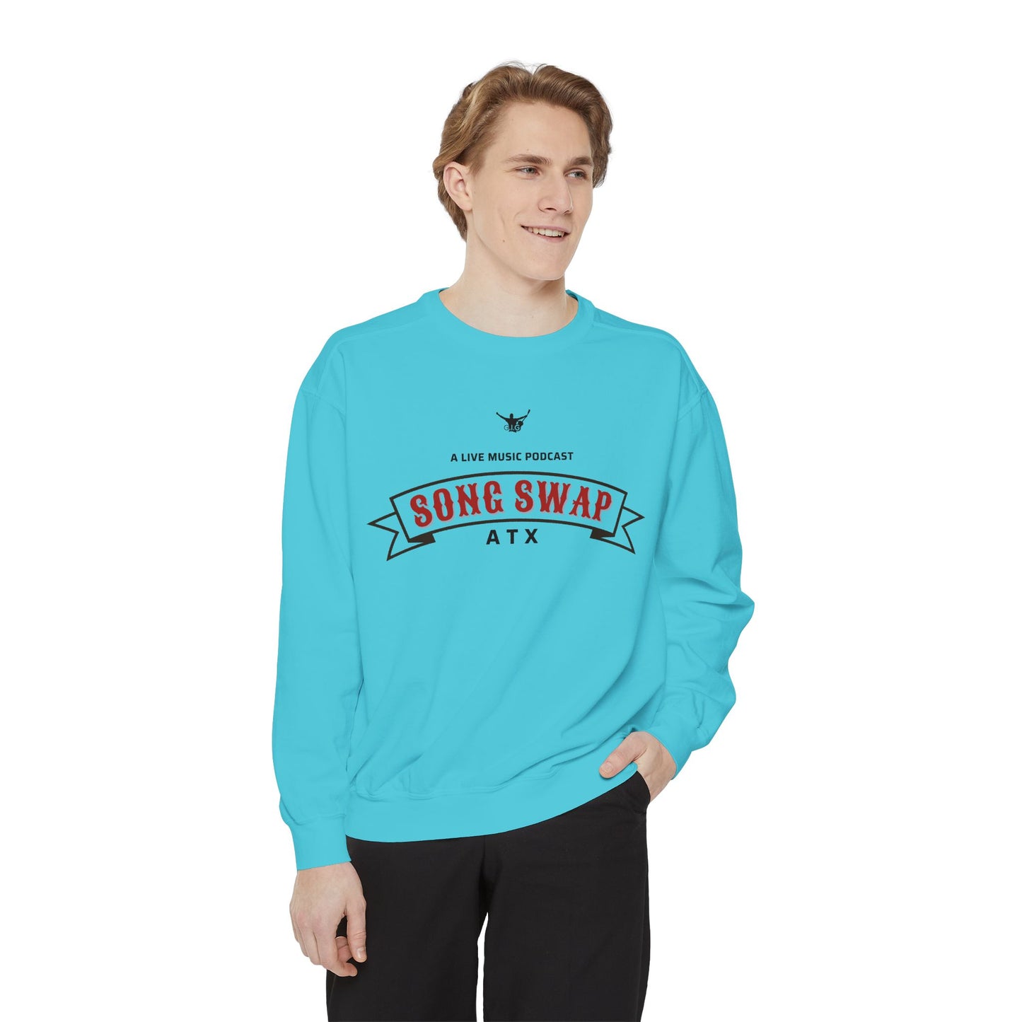 Song Swap ATX Crew Neck Sweatshirt