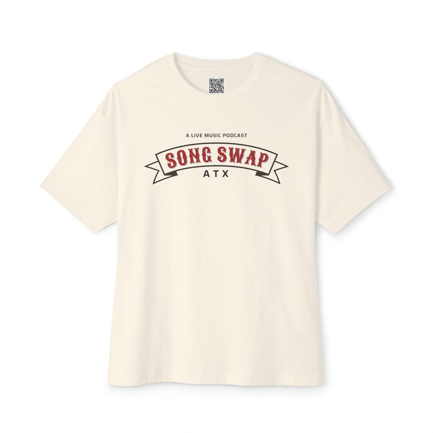 Song Swap ATX Official Oversized Tee