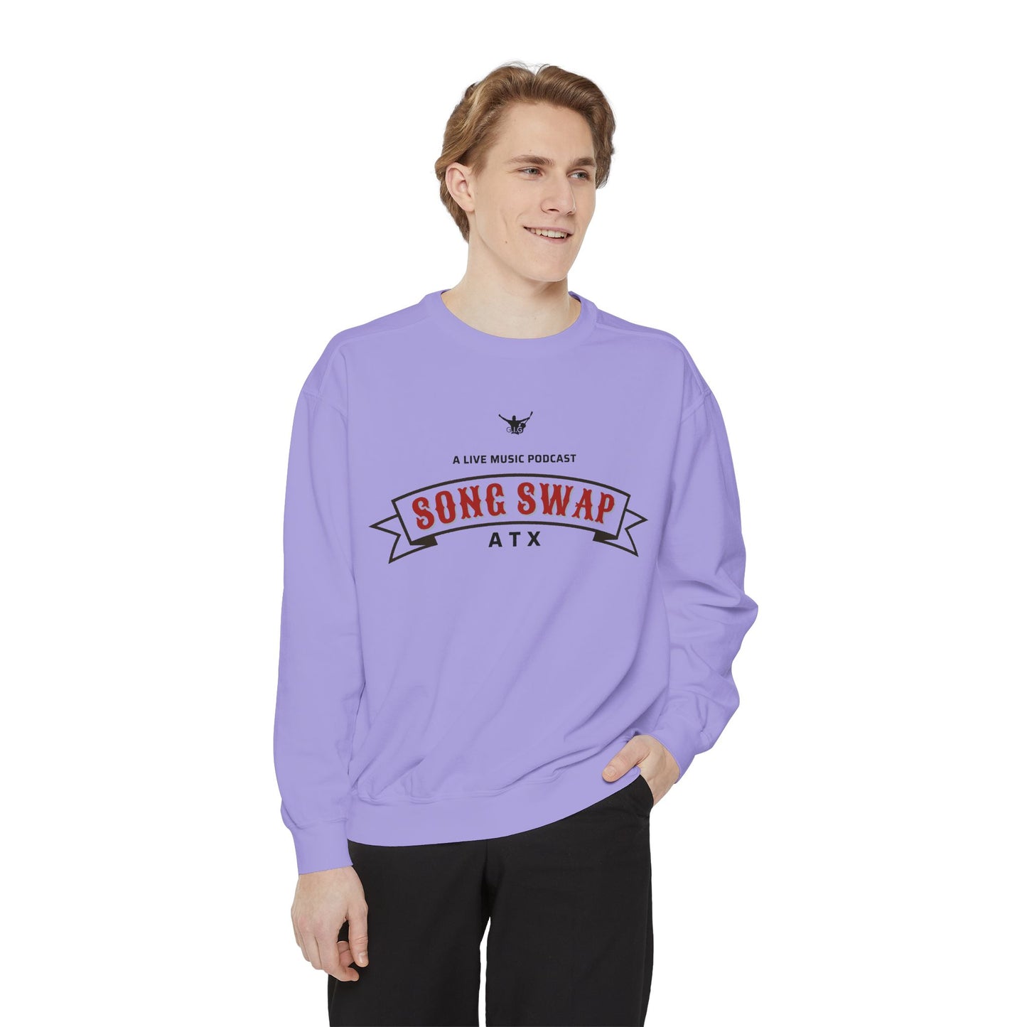 Song Swap ATX Crew Neck Sweatshirt