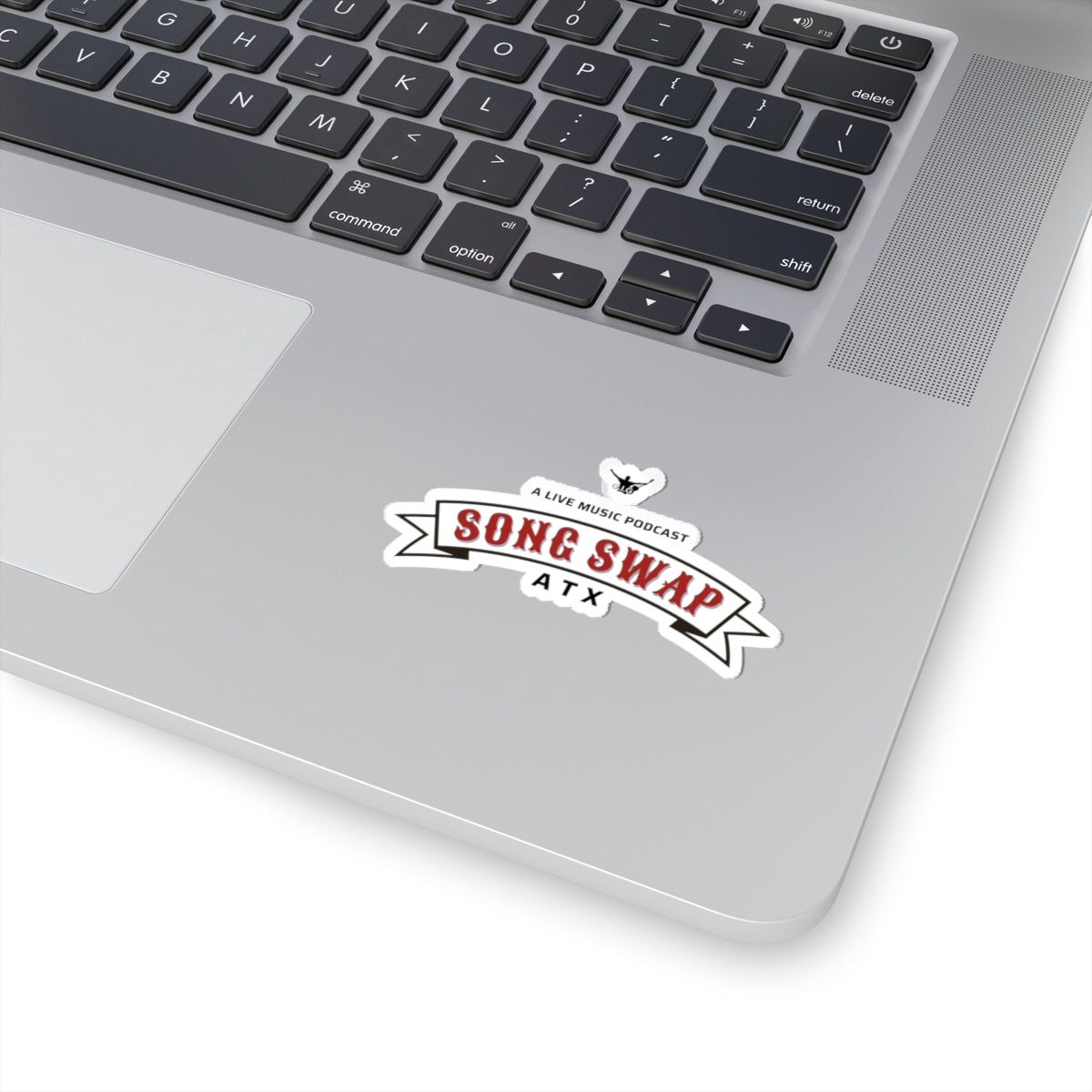 Song Swap ATX Kiss-Cut Stickers