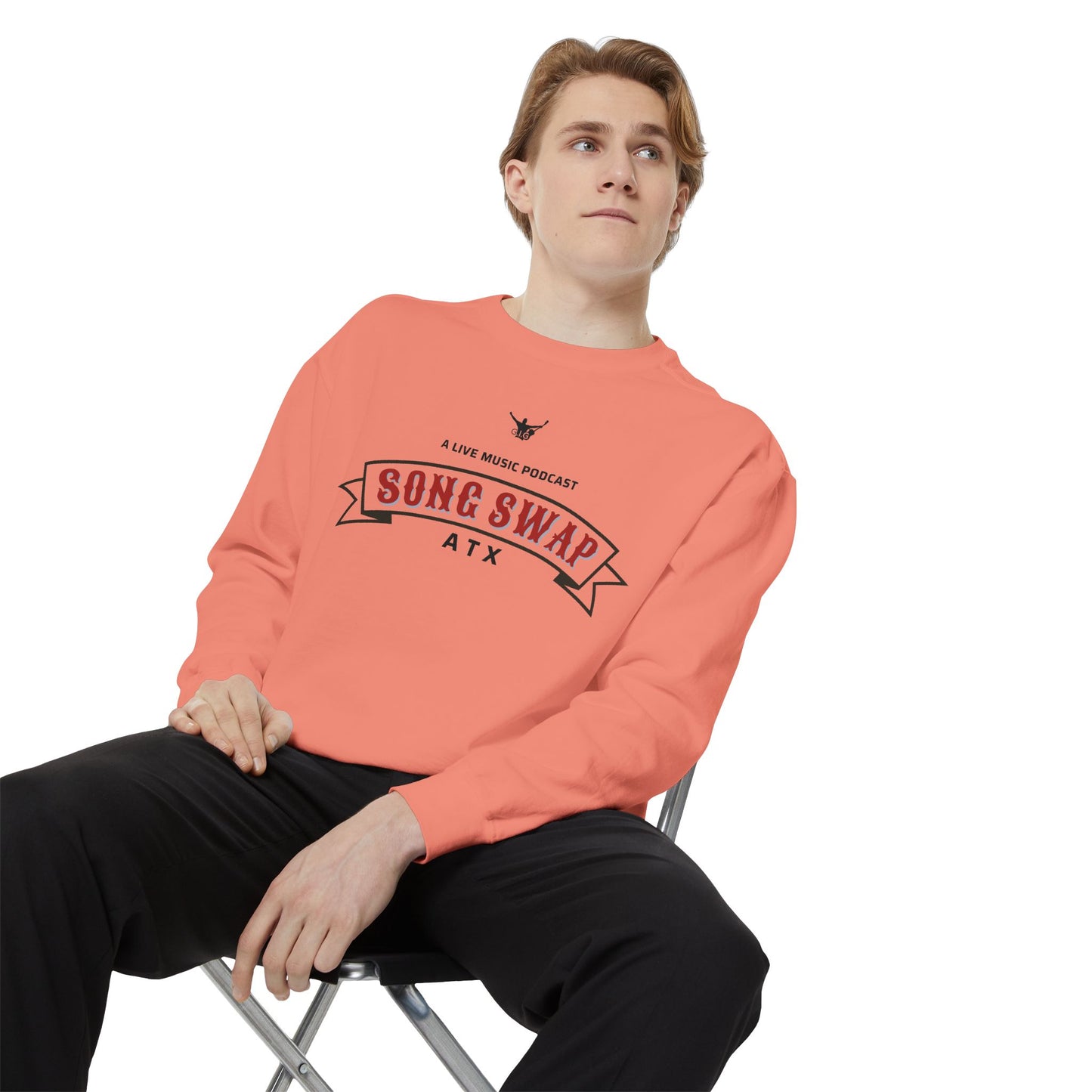 Song Swap ATX Crew Neck Sweatshirt