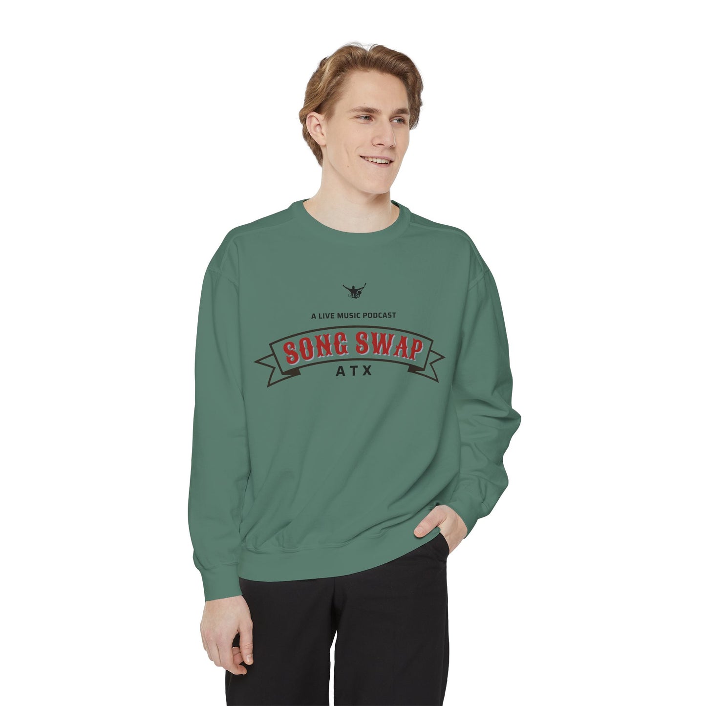 Song Swap ATX Crew Neck Sweatshirt