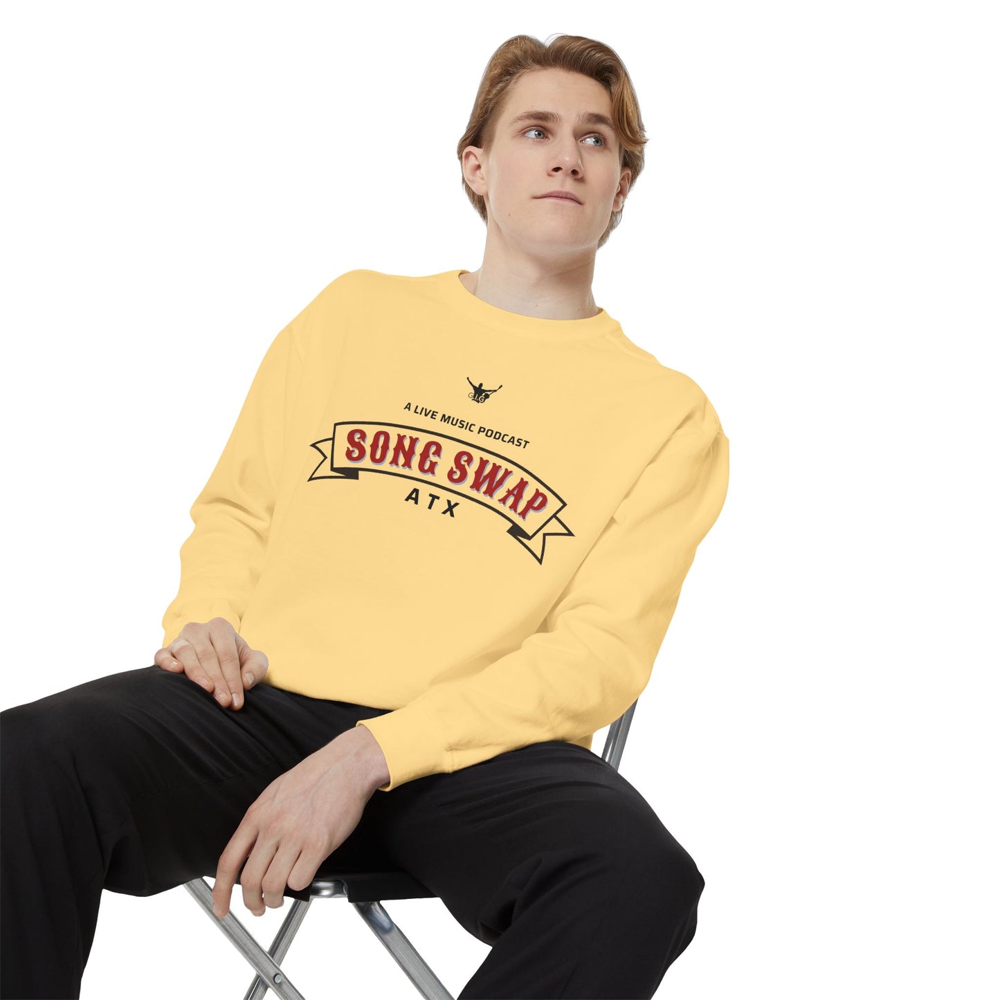 Song Swap ATX Crew Neck Sweatshirt