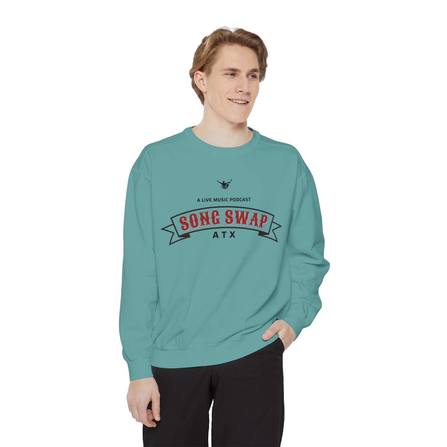 Song Swap ATX Crew Neck Sweatshirt