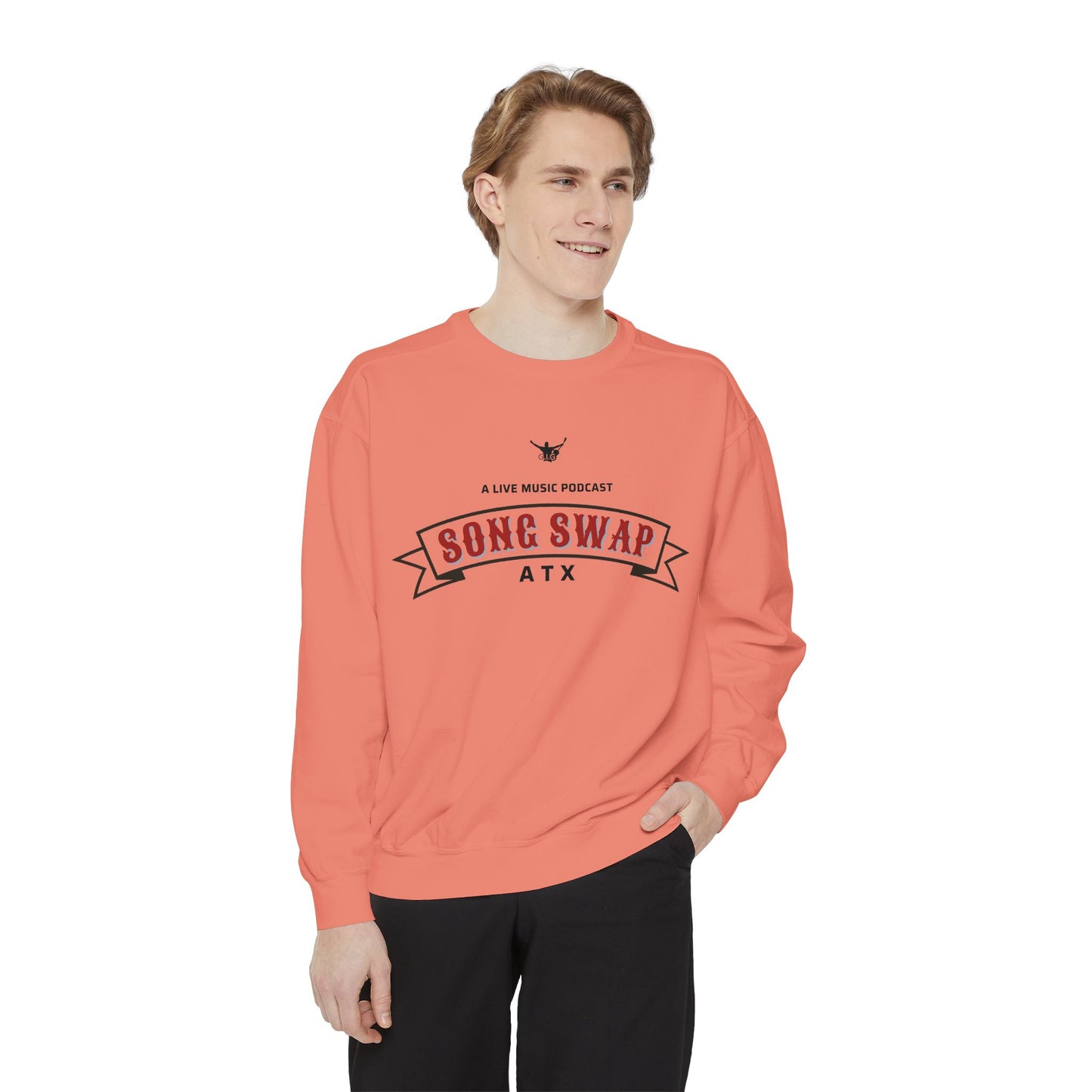 Song Swap ATX Crew Neck Sweatshirt