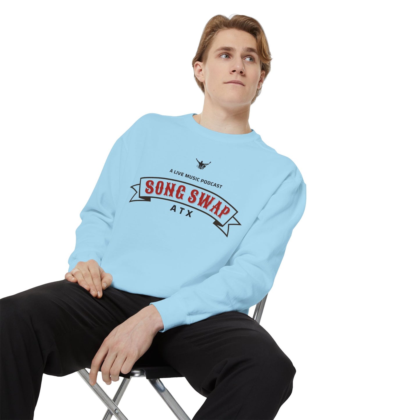 Song Swap ATX Crew Neck Sweatshirt