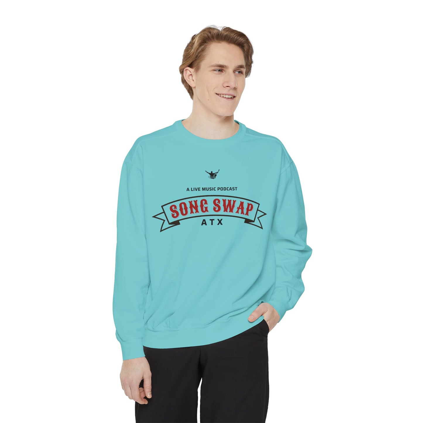 Song Swap ATX Crew Neck Sweatshirt