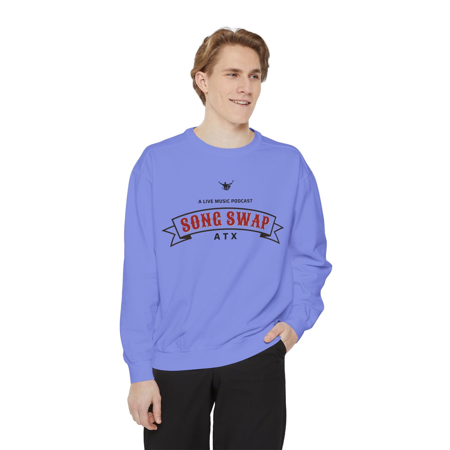 Song Swap ATX Crew Neck Sweatshirt